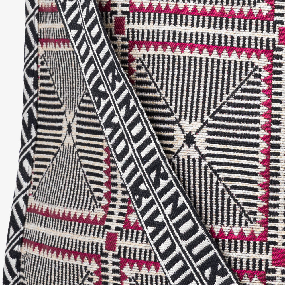 Crochet ジャカード ショルダーバッグ Red / BBB-2180-Crochet-26ss-c1