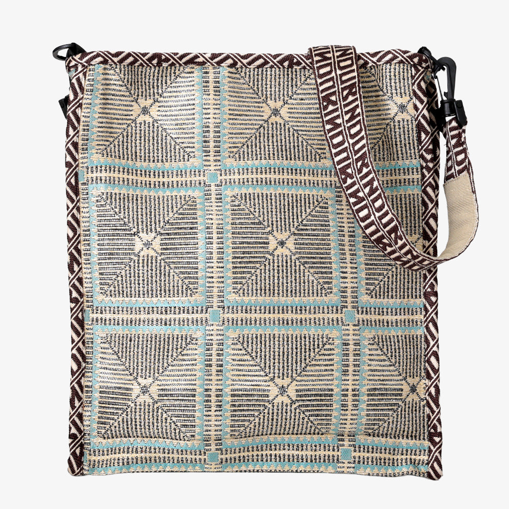 Crochet ジャカード ショルダーバッグ Saxe / BBB-2180-Crochet-26ss-c2