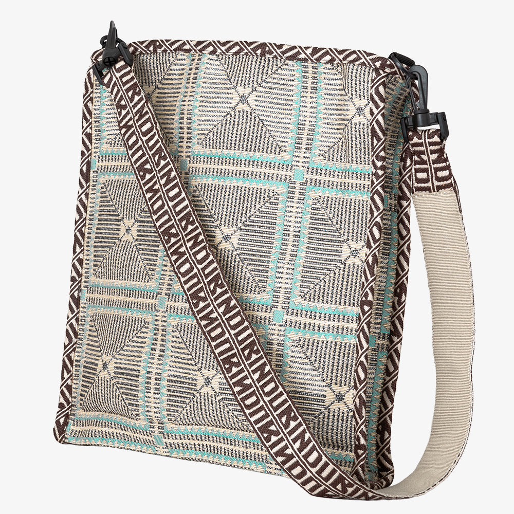 Crochet ジャカード ショルダーバッグ Saxe / BBB-2180-Crochet-26ss-c2