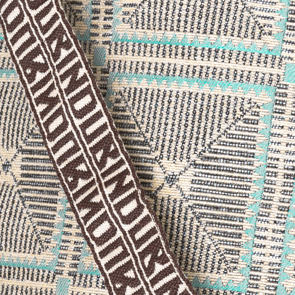 Crochet ジャカード ショルダーバッグ Saxe / BBB-2180-Crochet-26ss-c2