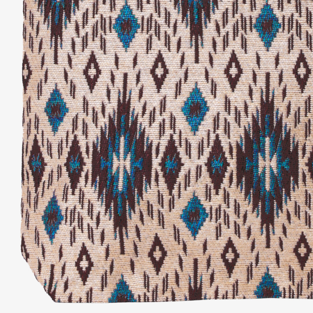 Iroquoise Jacquard Tote Bag / BBB-2195-26fw-c1 Natural