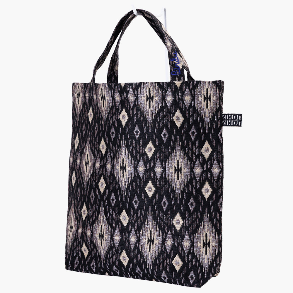 Iroquoise Jacquard Tote Bag / BBB-2195-26fw-c2 Black
