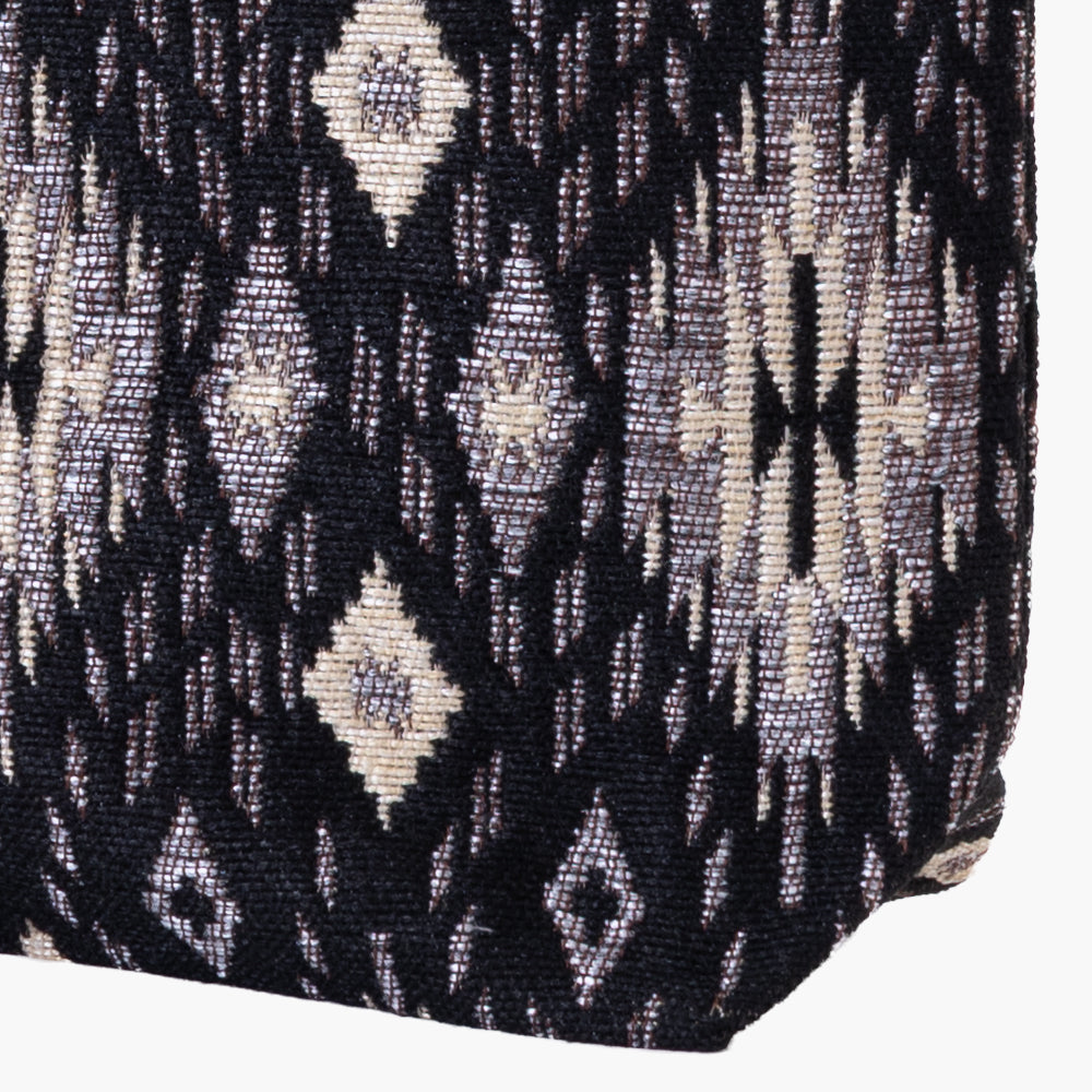Iroquoise Jacquard Tote Bag / BBB-2195-26fw-c2 Black