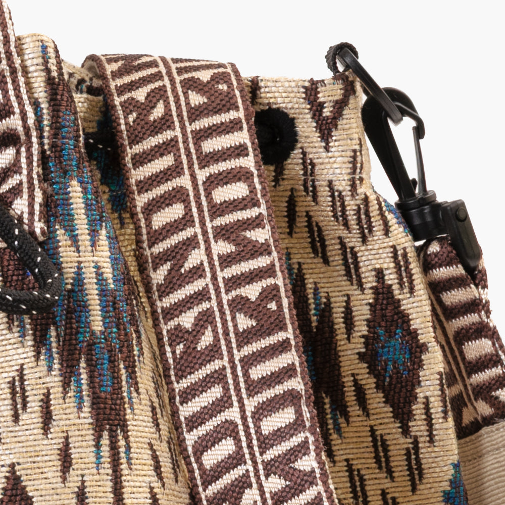 Iroquois Jacquard Mochila Bag / BBB-2196-26fw-c1 Natural