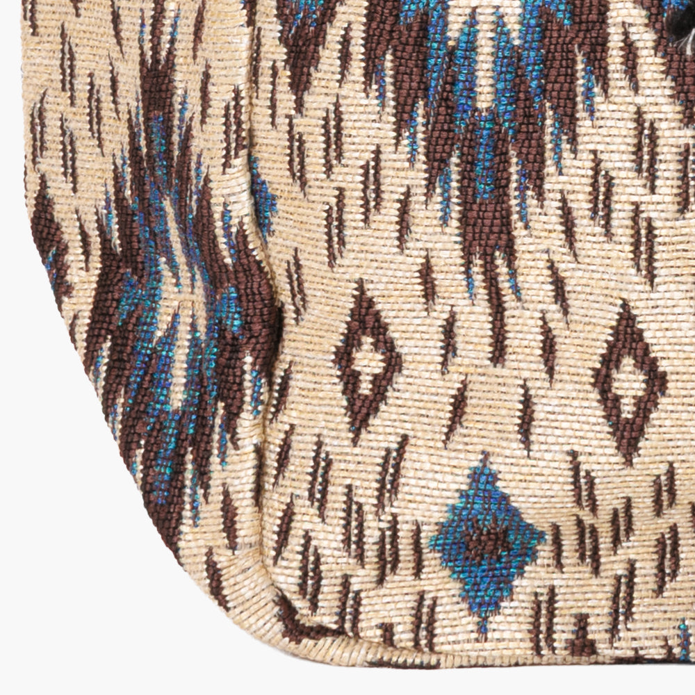 Iroquois Jacquard Mochila Bag / BBB-2196-26fw-c1 Natural