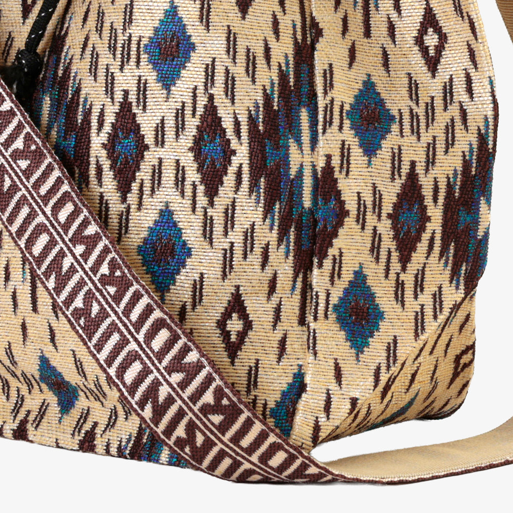 Iroquois Jacquard Mochila Bag / BBB-2196-26fw-c1 Natural