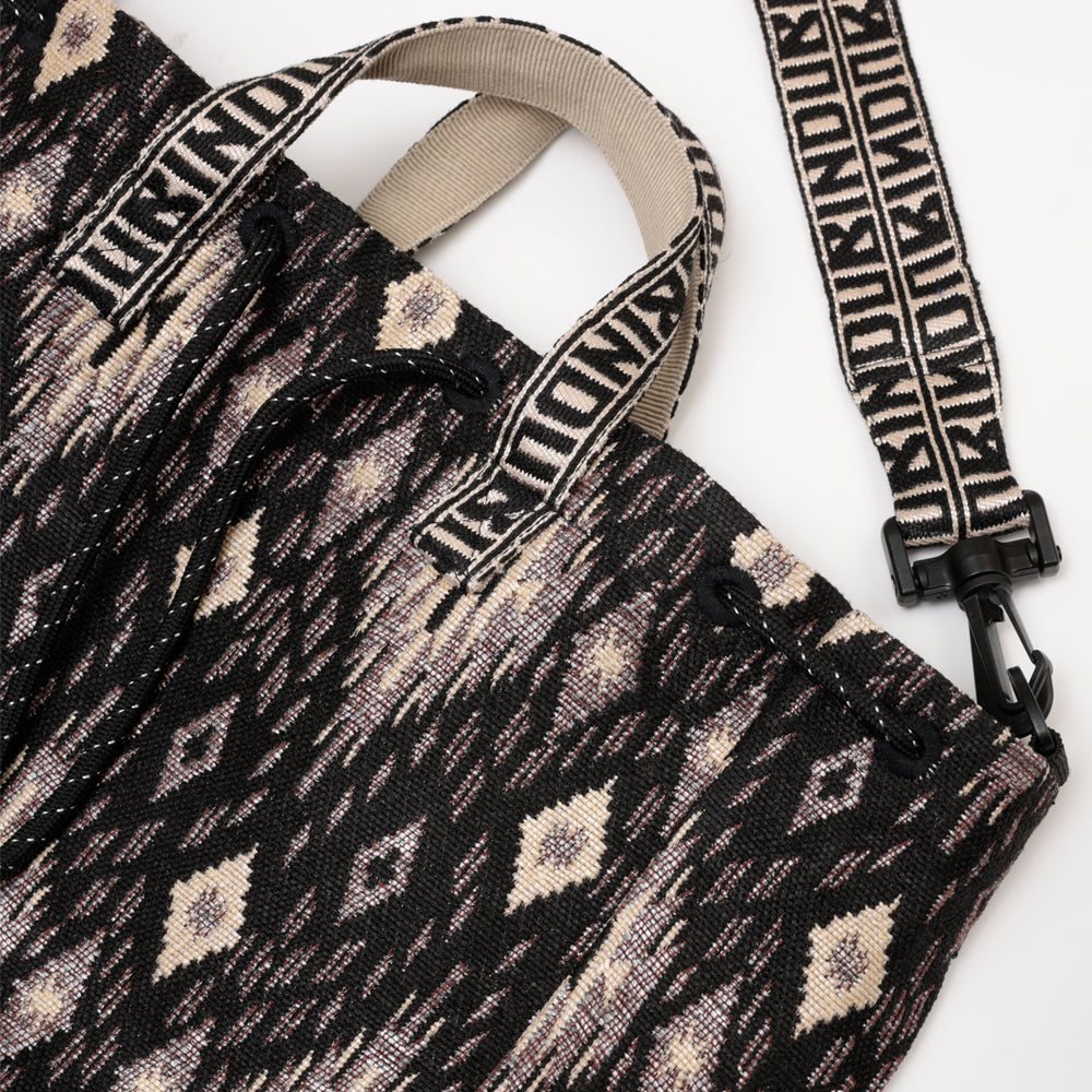 Iroquois Jacquard Mochila Bag / BBB-2196-26fw-c2 Black