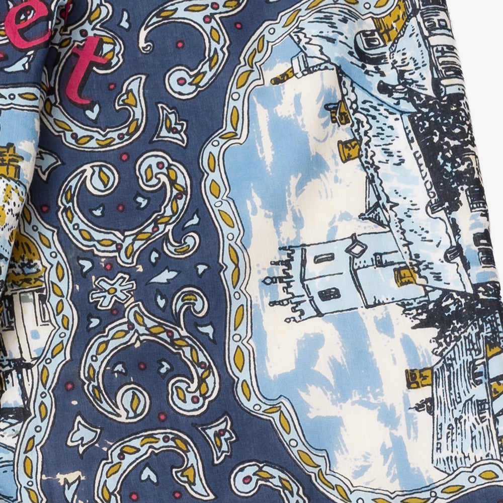 Wight マップイージーパンツ Navy / BM-80320S26-26ss-c2