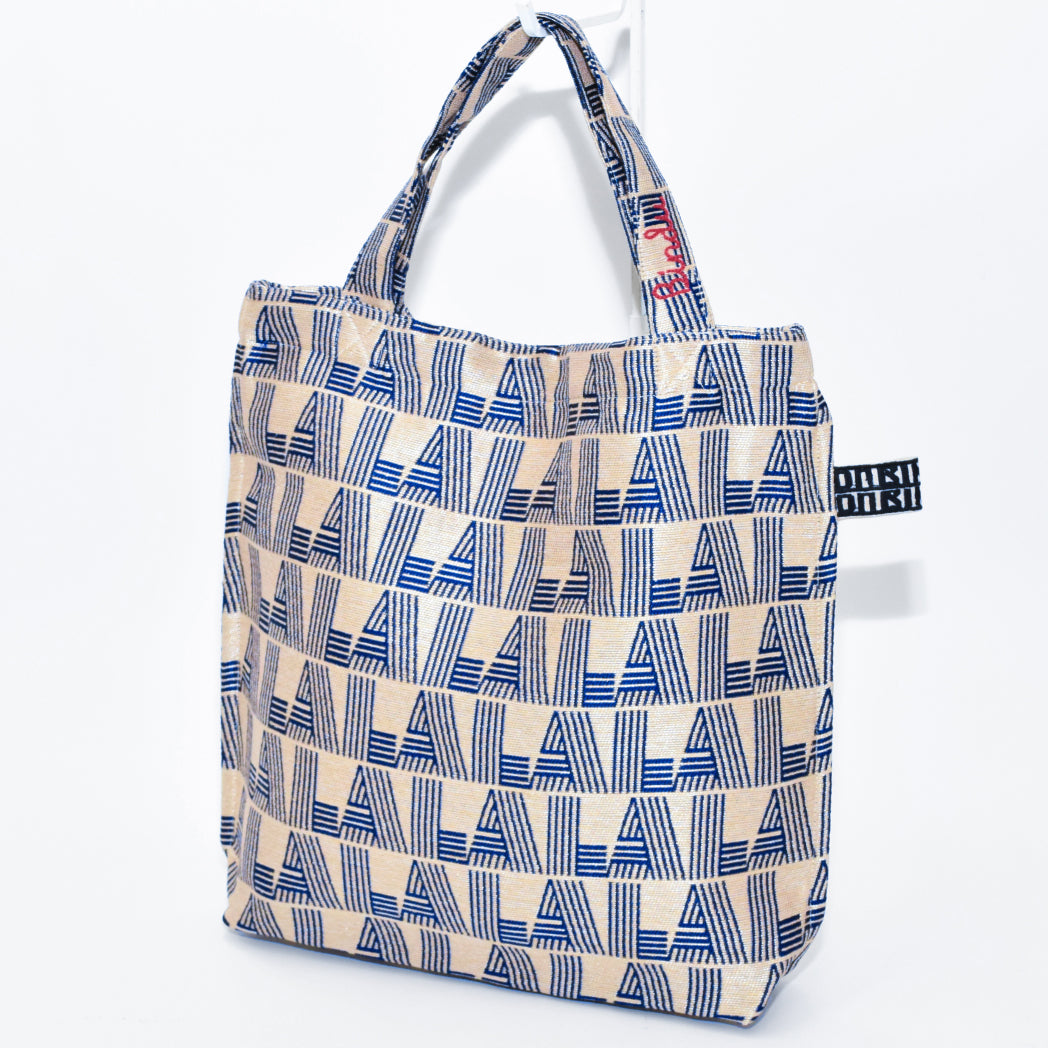 LA Jacquard Small Reverse Tote Bag ジャカード トートバッグ LA / BBB2094