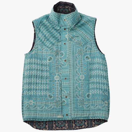 Cotton Quilt Western Vest キルトウェスタンベスト / PIM6324-map-c2