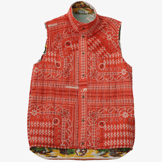 Cotton Quilt Western Vest キルトウェスタンベスト / PIM6324-map-c4