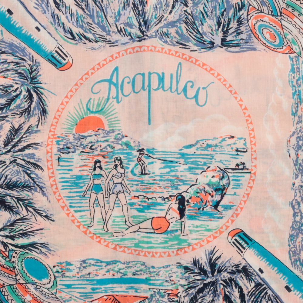 ハワイアンシャツ Acapulco Natural / PIM7725map-26ms-c10