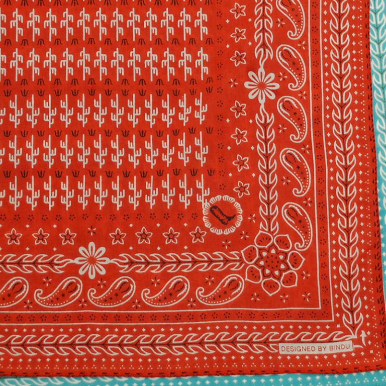 Boots Scarf Red