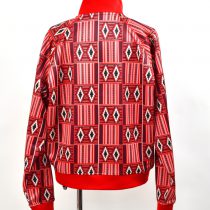 African Print Track Jacket-Weaving